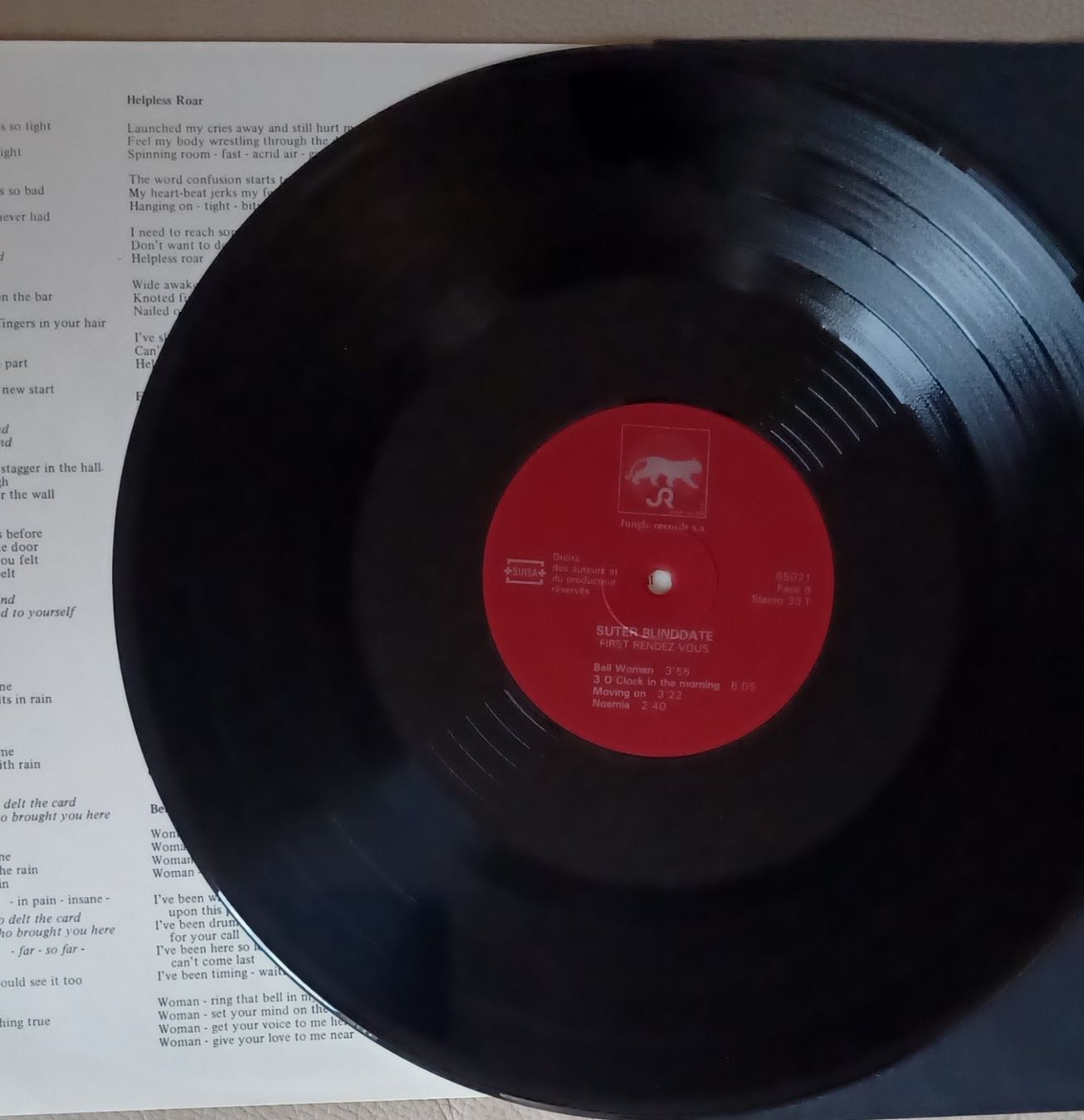 Dischi in vinile: SUTER BLIND DATE - First Rendez-vous 1981, CH Hardrock – Nuovo (secondo la descrizione) da Hägendorf venduto da Plattenhardt 3