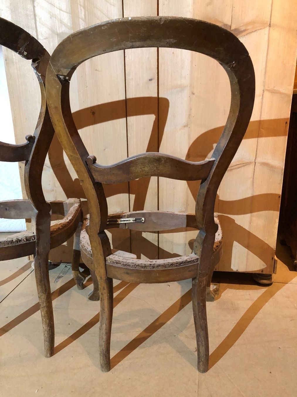 Stühle: 2 sehr alte Polsterstühle – Gebraucht aus Beinwil (Freiamt) von Zedel1923 7