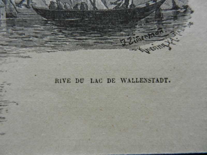 Incisioni: Walensee Xylographie – Usato da Risch venduto da Rischli15 2