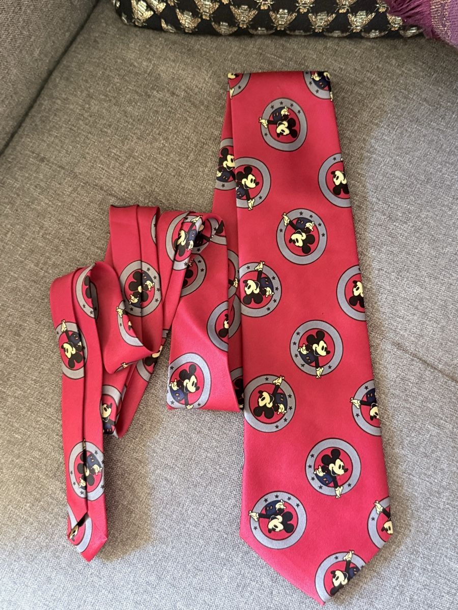 Cravatte: Cravate vintage MERCEDES Handmade Mickey Mouse – Usato da Grône venduto da ukr_2qbg