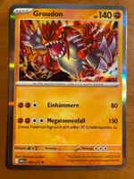 Pokemon Groudon Holo (Versand gratis)