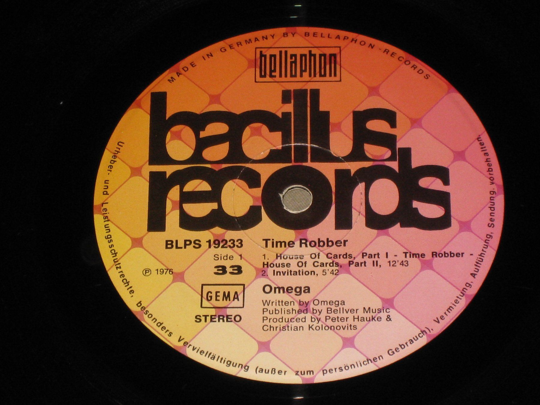 Schallplatten: LP - OMEGA - TIME ROBBER – Gebraucht aus Steckborn von Quo7 1