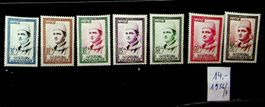 AFRIQUE MAROC SÉRIE DE TIMBRES NEUFS** 1956-57/ AT116