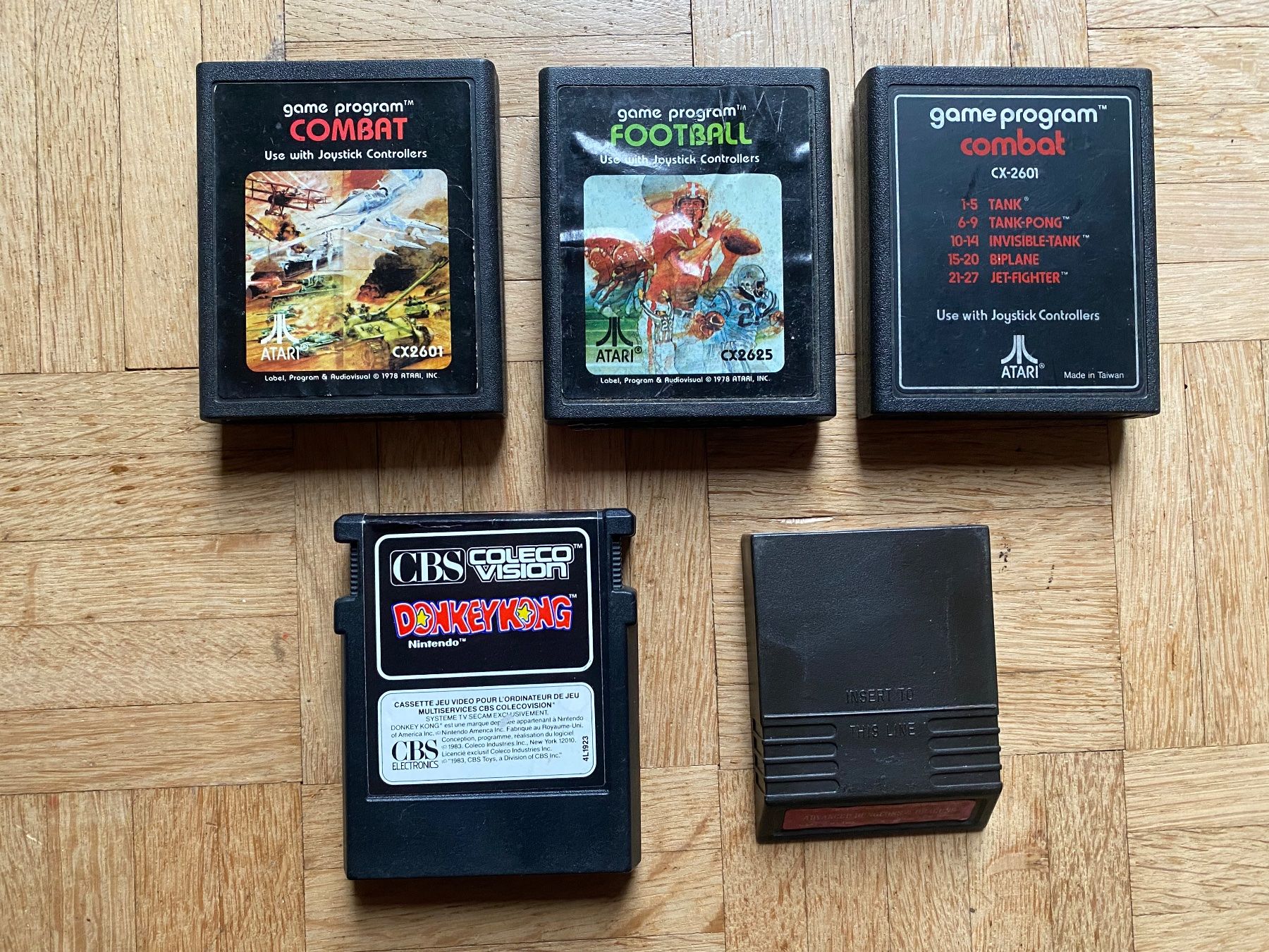 Giochi: 5x Atari, ColecoVision, IntelliVision Spiele – Usato da Adliswil venduto da synchrot