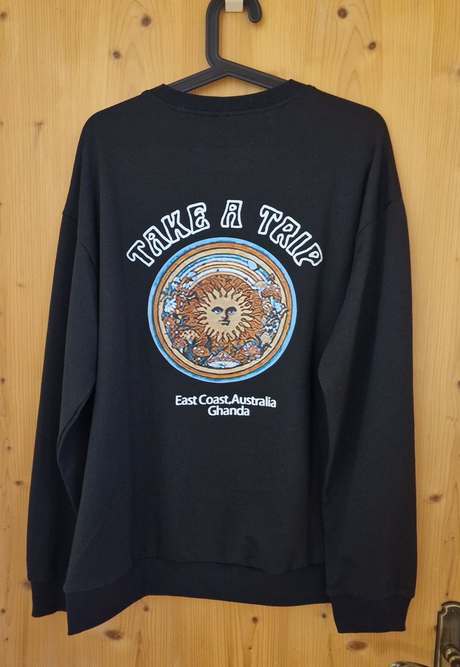 Maglioni & Felpe: Schwarzer "Take a Trip" Pullover, Grösse M - Top Zustand – Usato da Falera venduto da Fudax 1
