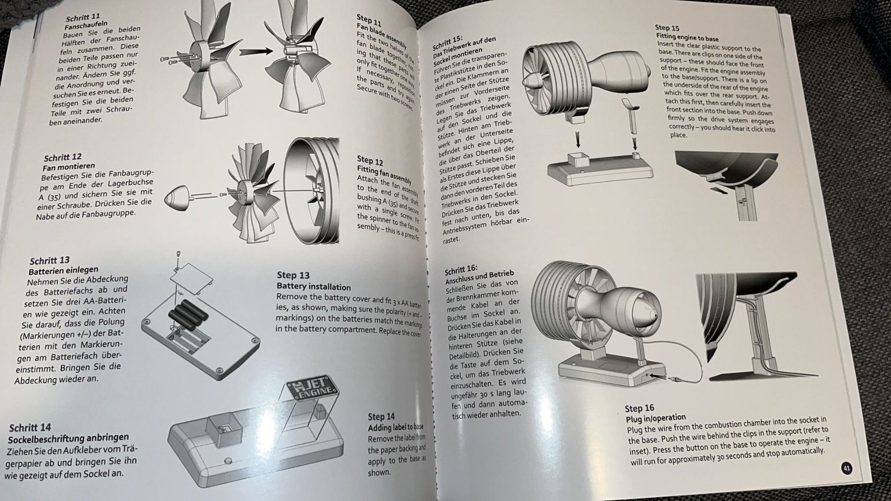 Baukästen: Franzis Flugzeug-Turbine Bausatz inkl. OVP – Gebraucht aus Effretikon von DEINE_HobbyWerkstatt 9