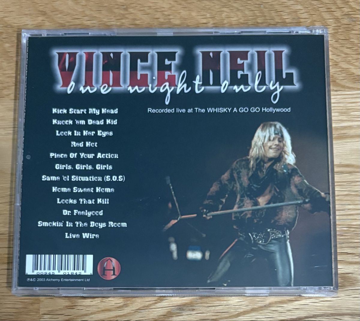 CD: Vince Neil - One Night Only – Nuovo (secondo la descrizione) da Sullens venduto da Zypheris 1