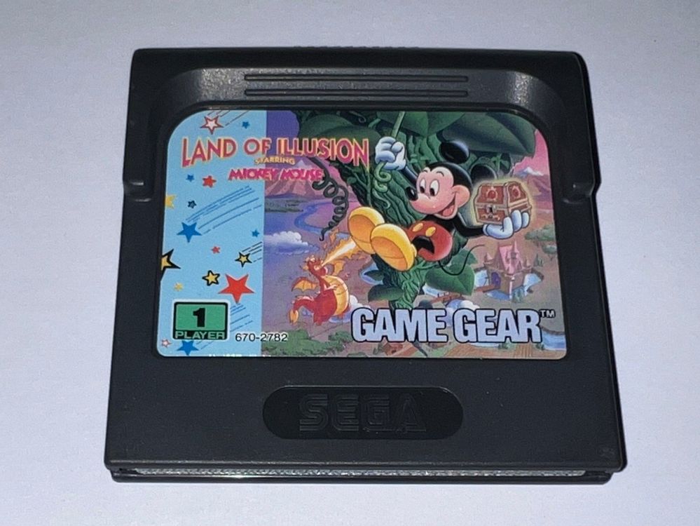 Sega Game Gear - Land of Illusion Starring Mickey Mouse (Gebraucht) in ...