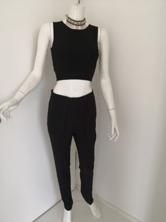 🤩MANGO SUIT ANZUG HOSE SCHWARZ & TASCHEN NEUWERTIG &GUCCI P