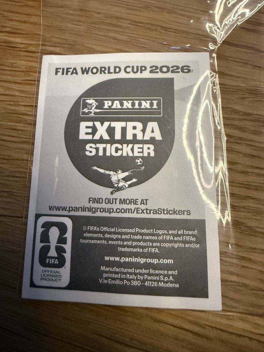 Panini Carte collezionabili: Panini Christiano Robaldo Extra Sticker – Nuovo e nell'imballaggio originale da Goldswil venduto da Fisel 2