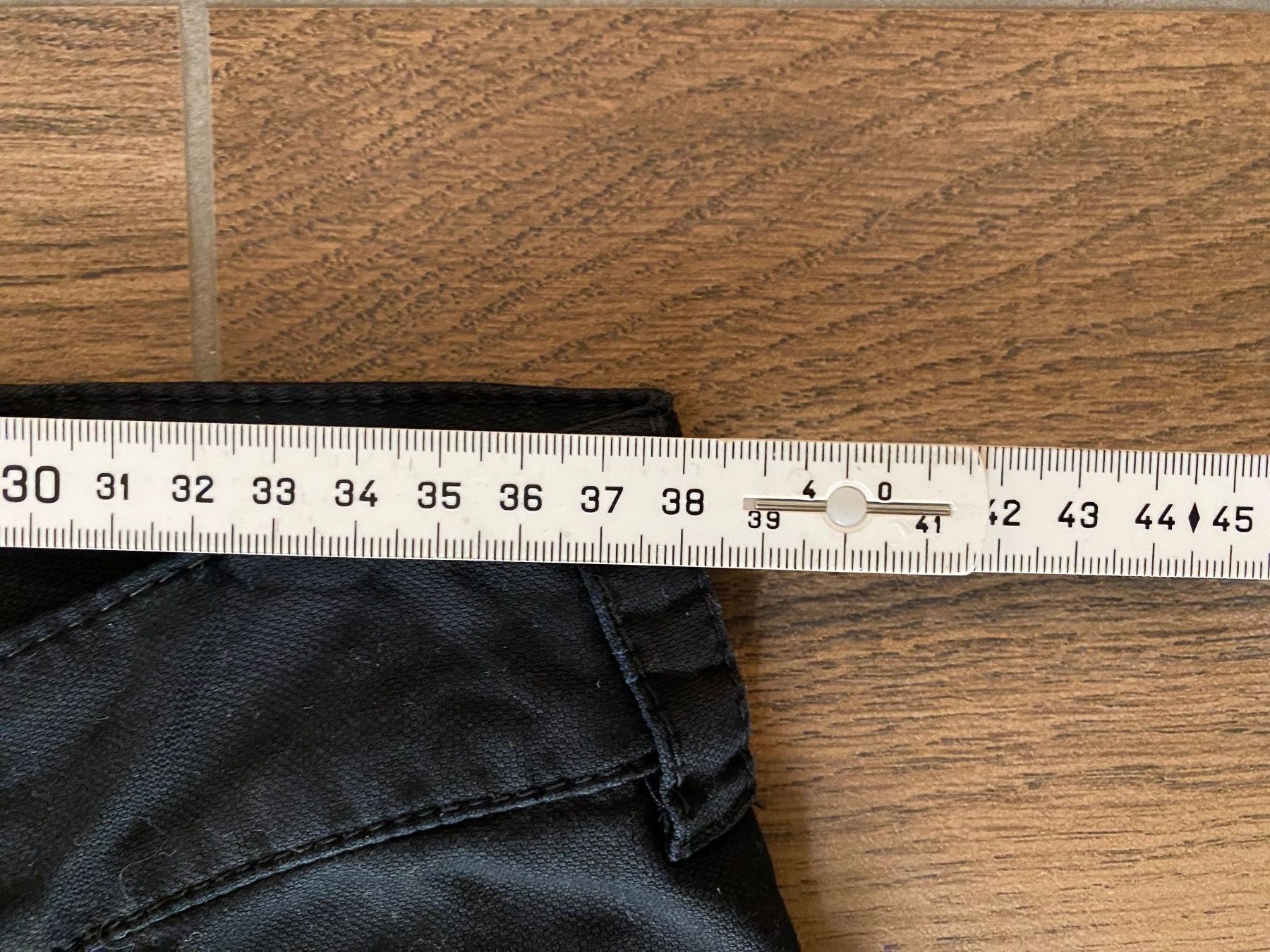 Pantaloni: Sandwich Hose Baumwolle schwarz Gr. 38 – Usato da Pratteln venduto da a23_j2gs 3