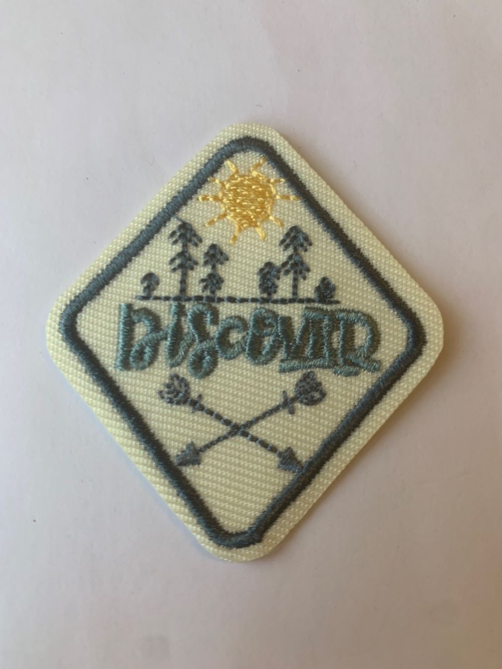Patches: Discover Badge / Aufnäher – Neu und originalverpackt aus Ostermundigen von Mcone