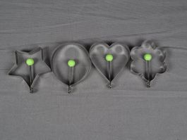 METALL Ausstechformen mit Halterung