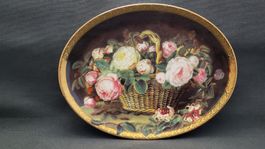 Sammel-Teller mit Blumenkorb GRANDE KOPENHAGEN