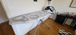 Bügelbrett Brabantia mit Tefal Pro Express Dampfstation