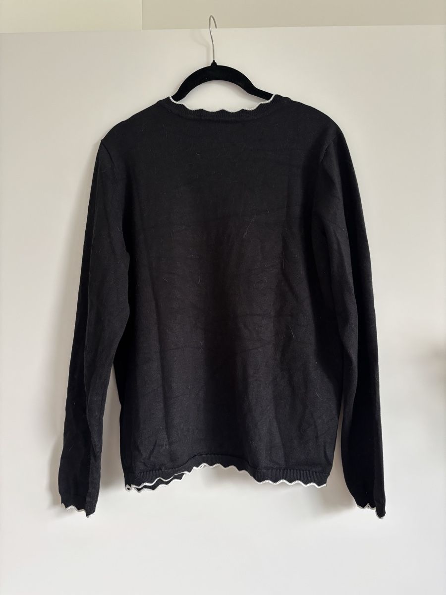 Giacche: Chic Black Cardigan with silver Buttons - Size M – Usato da Zürich venduto da cha_jz8q 3
