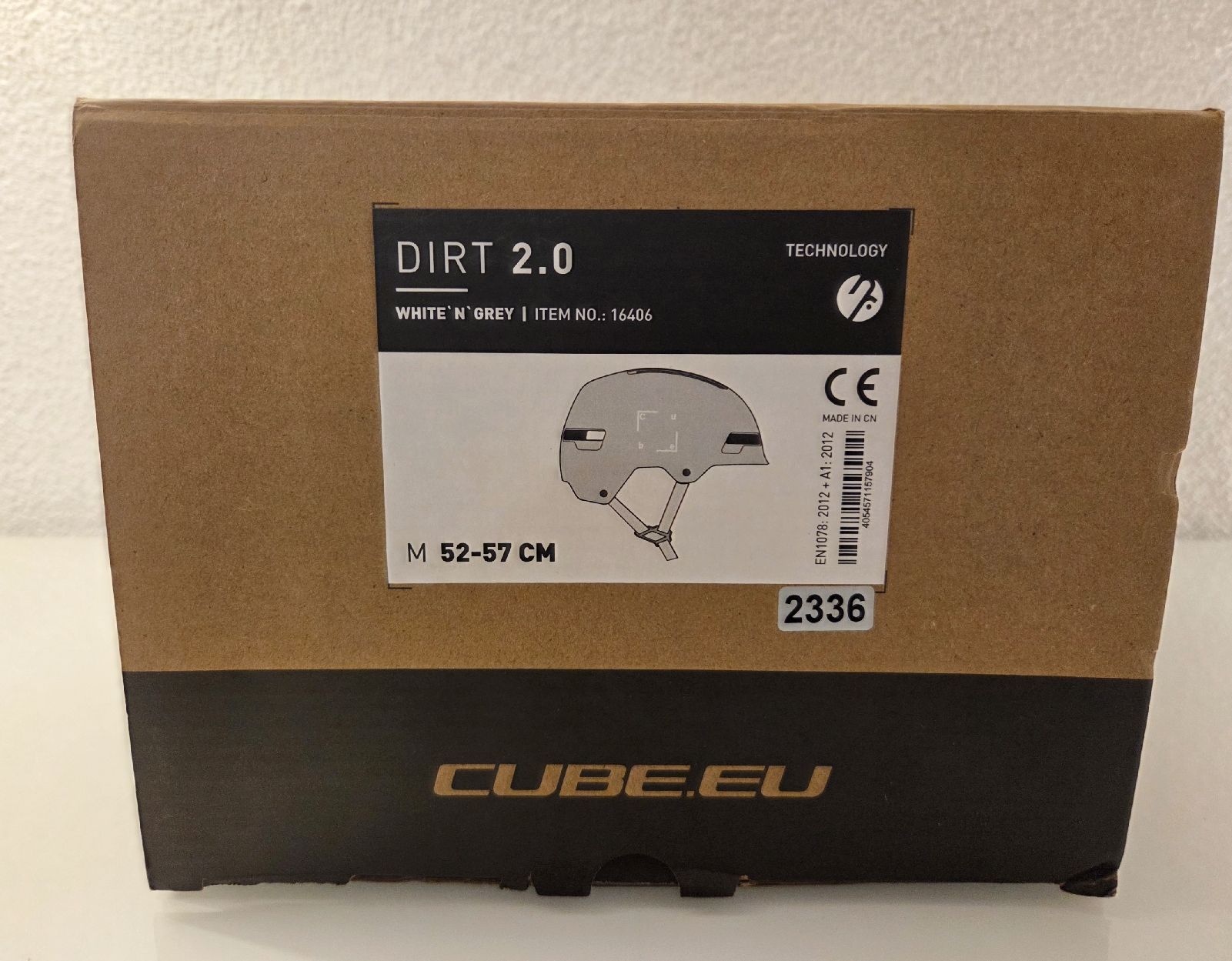 Cube Caschi: CUBE Helm DIRT 2.0 Velohelm Unisex Grösse M – Nuovo e nell'imballaggio originale da Braunau venduto da Brand-Store 3