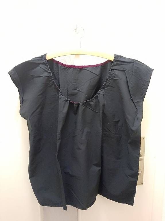 Top: Top Sommertop Blusenshirt Baumwolle X - XL – Usato da Bern venduto da samtgrau
