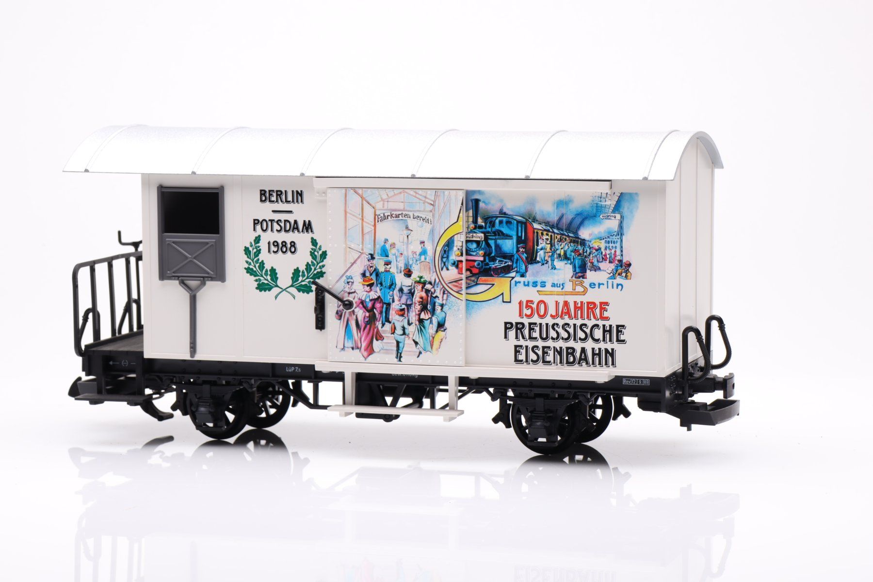 LGB Modellini di ferrovie: LGB Güterwagen Spur G – Usato da Ried (Muotathal) venduto da Modellbahn.swiss 1