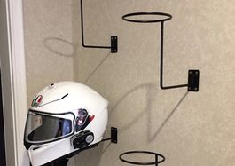 2x Ständer für Motorradhelme - présentoir casque moto