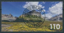 2023 - Sardona - Blockausschnitt - Ersttag Voll Stempel ET