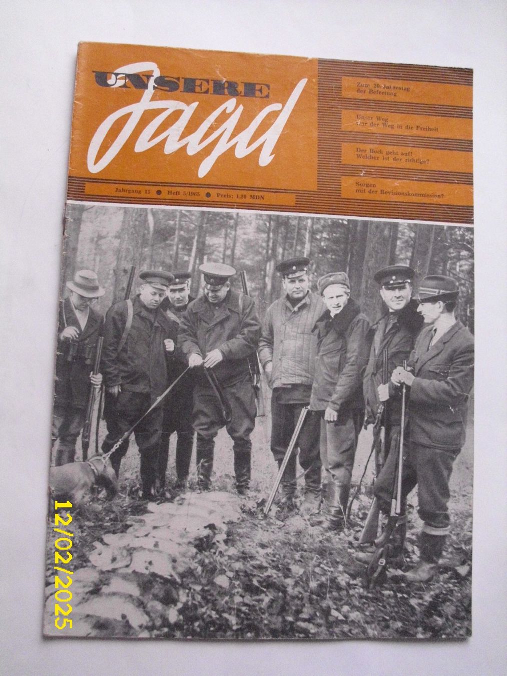 Zeitschriften & Magazine: Unsere Jagd , DDR 1965 – Gebraucht aus Schwanden GL von roerich20 5