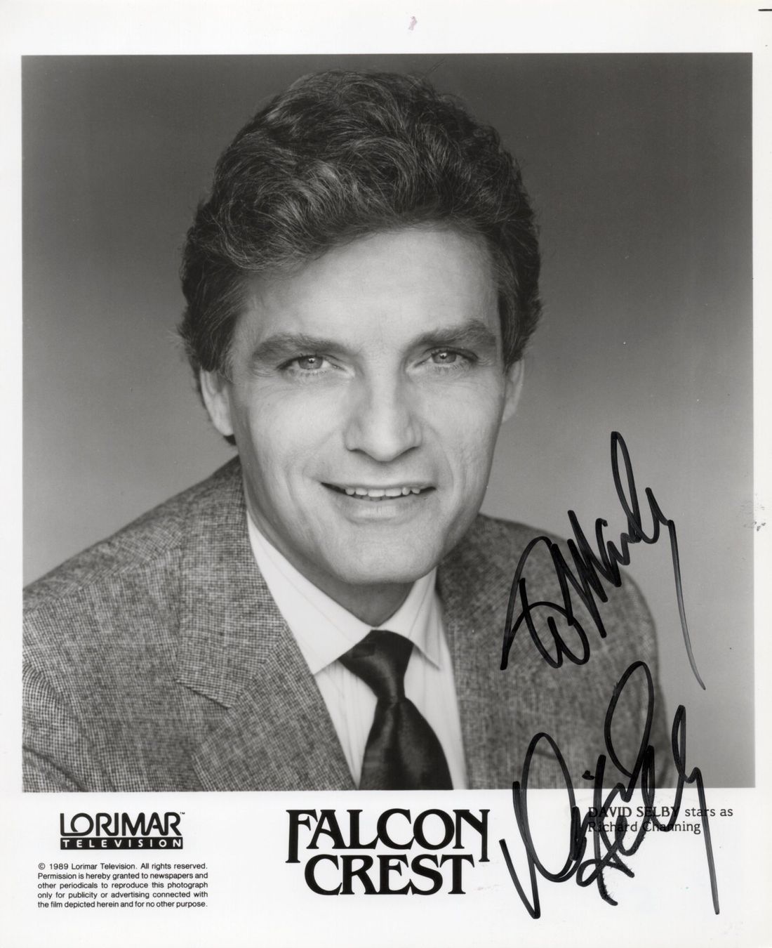 Autografi: Original Autogramm von David Selby – Usato da Niedergösgen venduto da Adrechada
