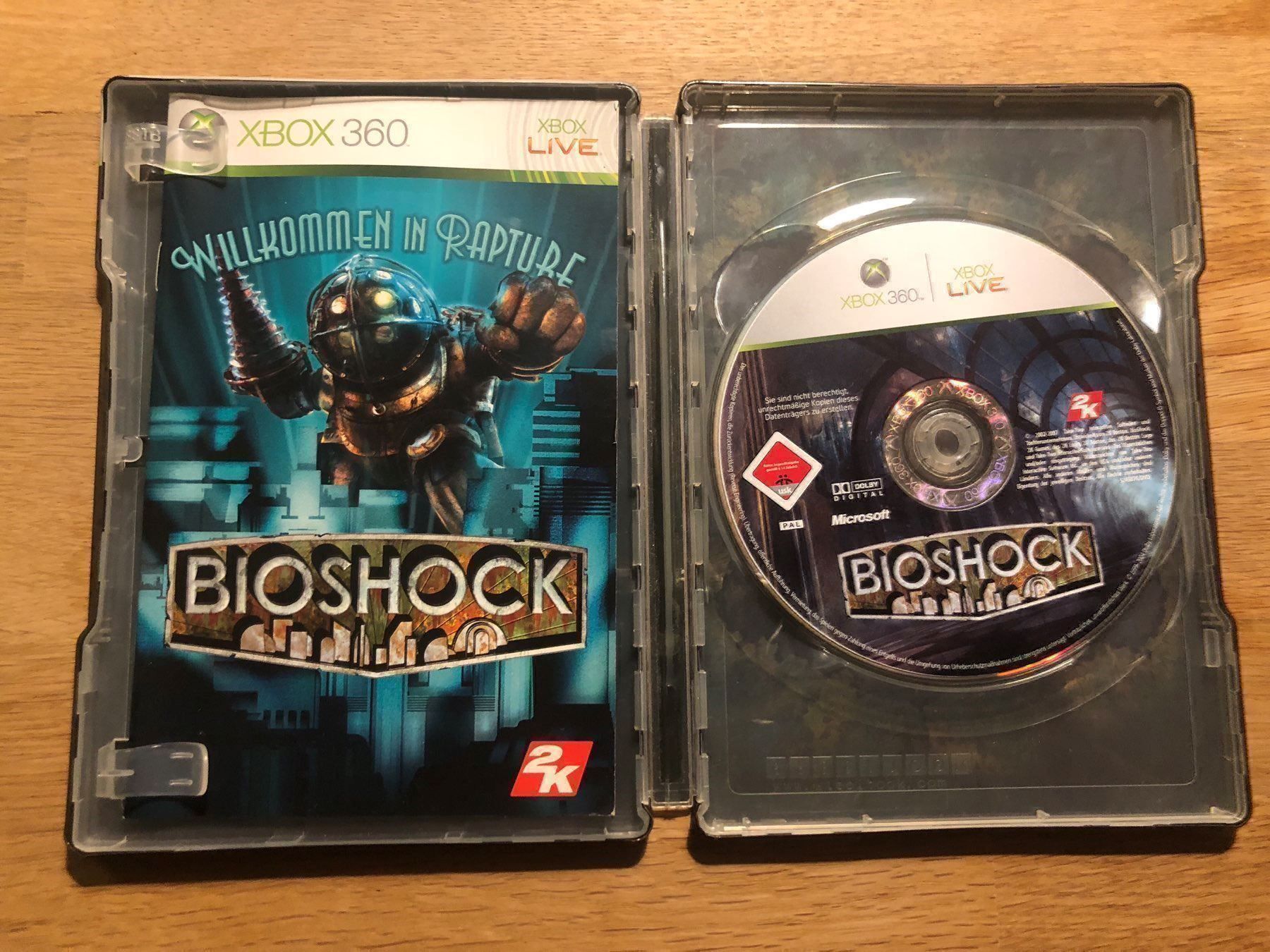 Microsoft Spiele: Bioshock Xbox 360 Steelbook – Gebraucht aus Kestenholz von Dickies09 2
