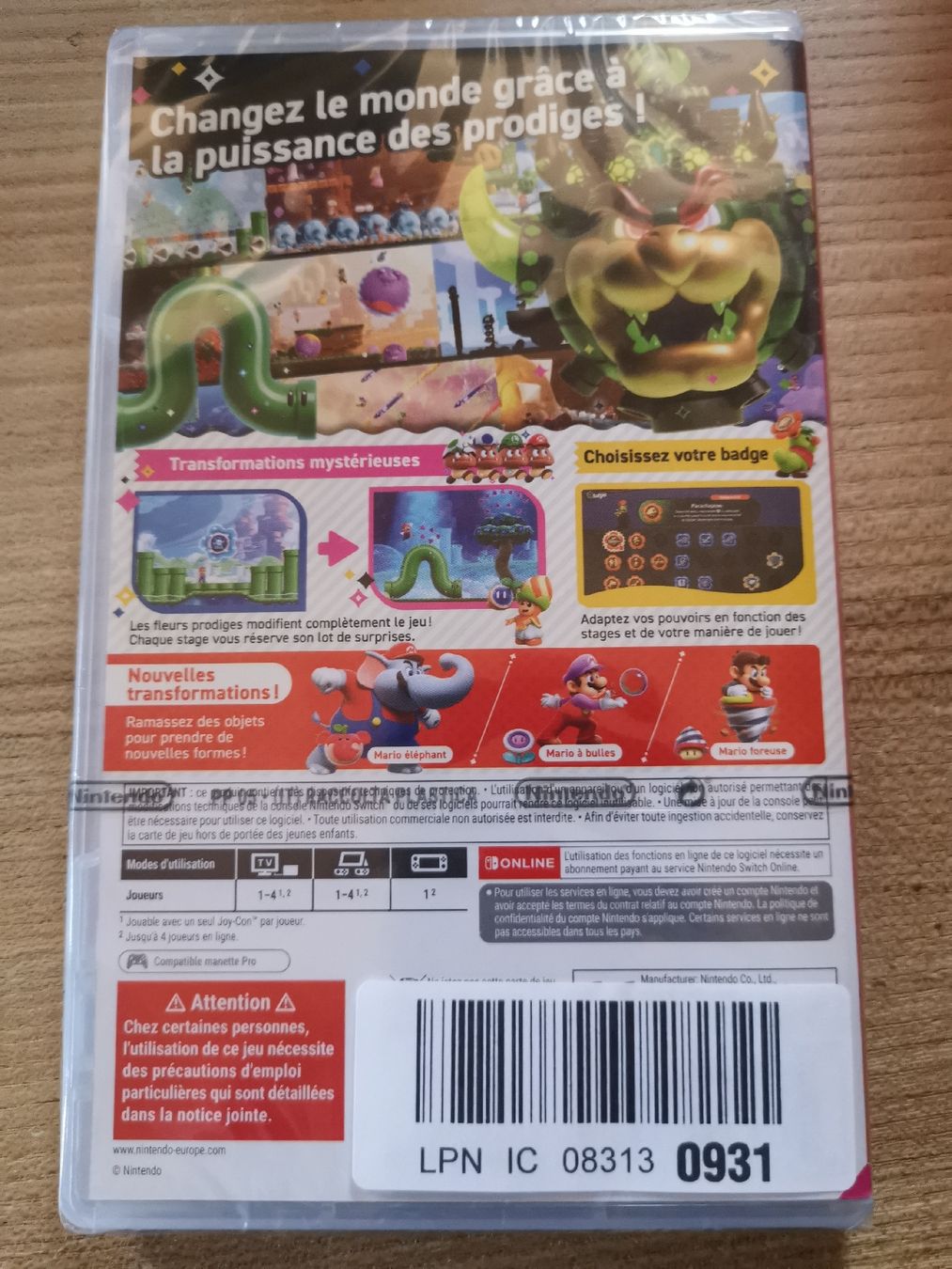 Nintendo Giochi: Super Mario Bros Wonder Nintendo Switch neu – Nuovo e nell'imballaggio originale da Fankhaus (Trub) venduto da sun_7677 1