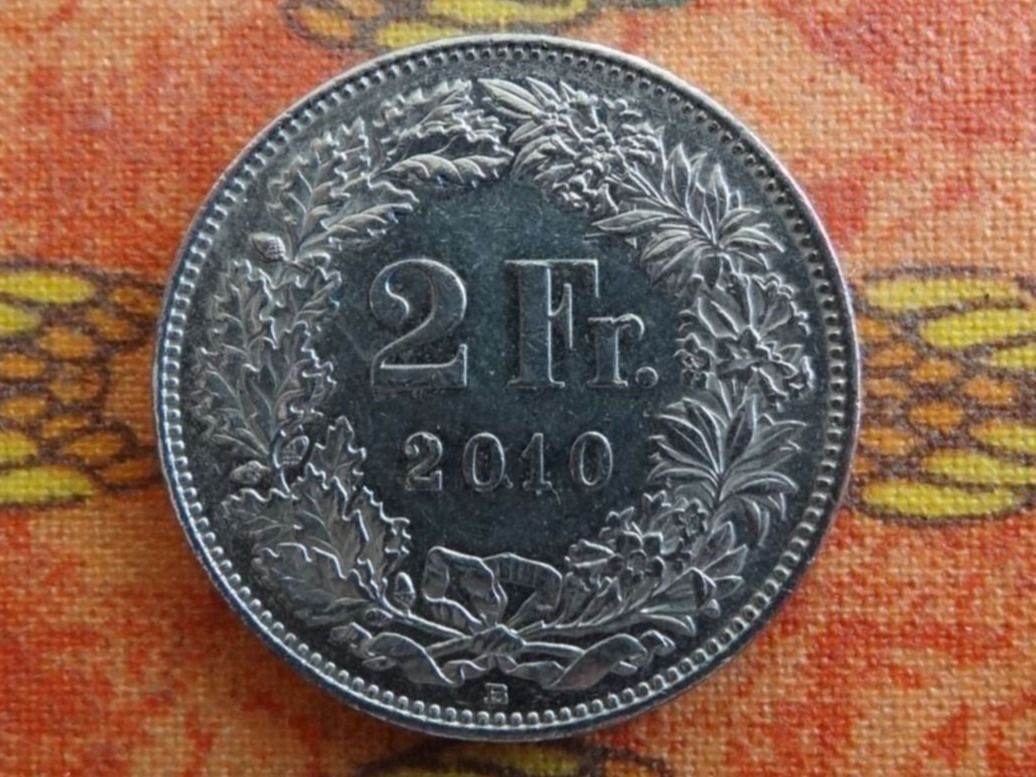 Alle Münzen: 2 Fr. 2010 – Gebraucht aus Romanel-sur-Lausanne von Swift13