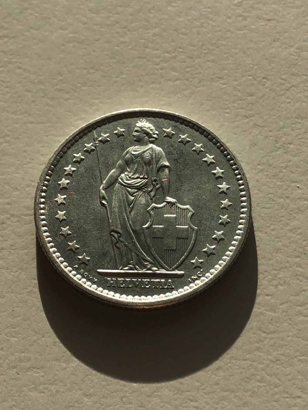 Tutti le monete: 2 Fr. 1975 Top – Usato da Schötz venduto da Odpa 1