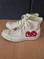 Converse CDG Play Comme Des Garçons Chucks High Gr. 38