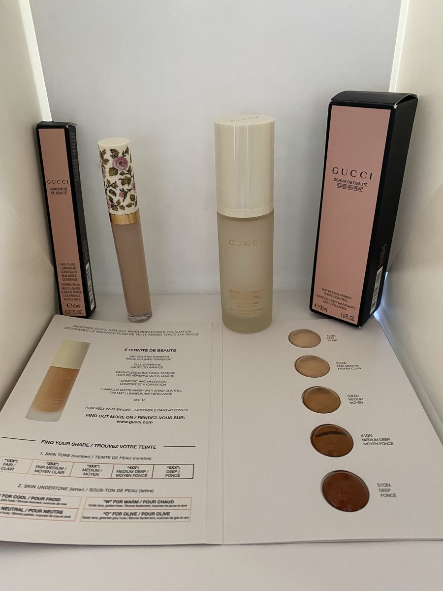 Gucci Make-up: Trio Gucci soins du visage – Nuovo e nell'imballaggio originale da Bouveret venduto da wes_7zll