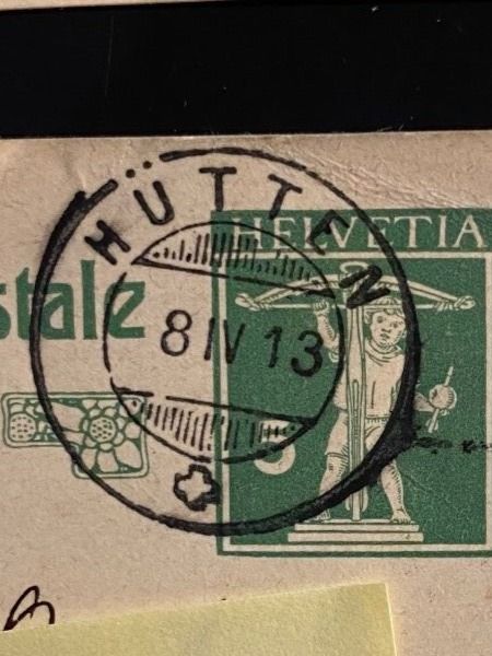 Tutti i francobolli: Postkarten Bestellungen 1913 Apotheke – Usato da Oberägeri venduto da Nussbi6 3