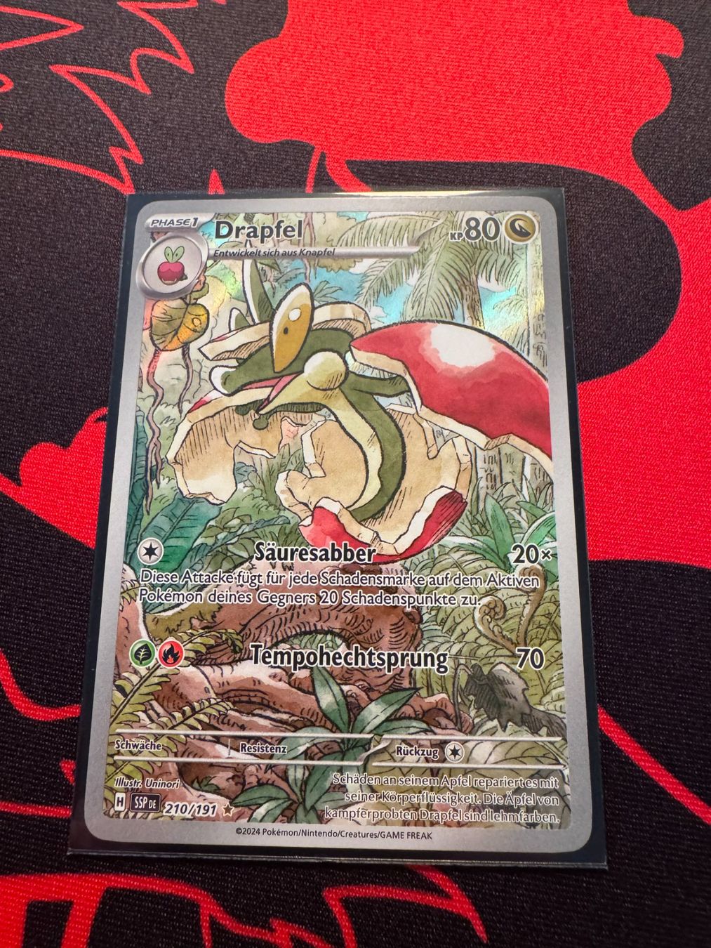 Pokémon Carte collezionabili: Drapfel (SSP 210) - Stürmische Funken – Nuovo (secondo la descrizione) da Bülach venduto da Pfrenzel