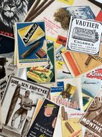 Zigaren - Cigares 32 alte Werbungen / Anciennes publicités
