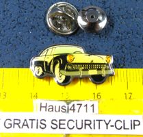FORD US-CAR PIN GLASIERT KLEIN-FEIN MIT SECURITY-CLIP