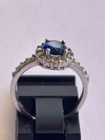 Silberring 925 mit Saphire 