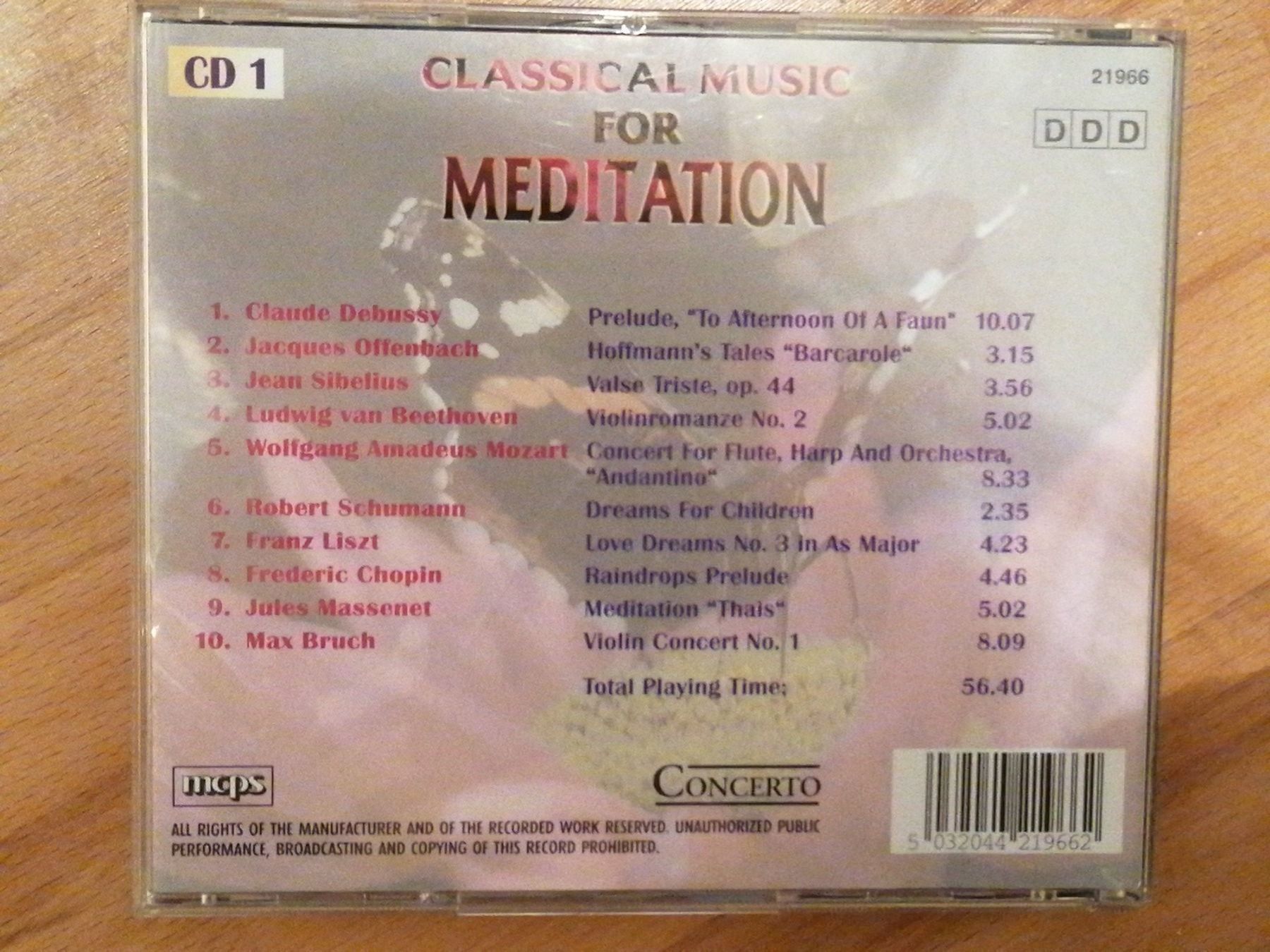 CD: CD klassische Musik Meditation – Usato da Büttikon AG venduto da Amineah 1