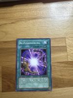 Yu-Gi-Oh Re-Fusionierung Zauberkarte guter Zustand