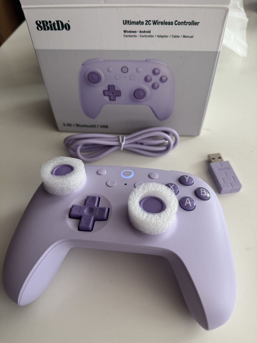 8BitDO Controller: 🎮💜 8BitDo Ultimate 2C Wireless Controller Purple – Nuovo (secondo la descrizione) da Oftringen venduto da EverydayStuff 1