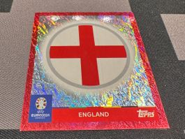 Topps Uefa Euro EM 2024 ENG 1 Wappen / Flag