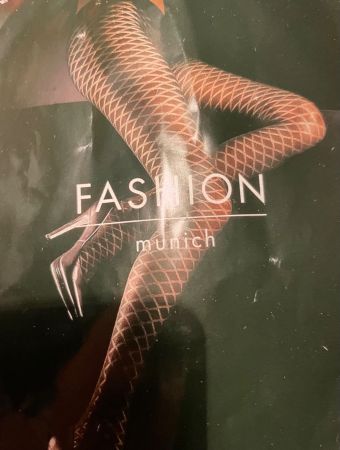 Chic Collant Fashion Munich a rete, tgS/M- nuovo
