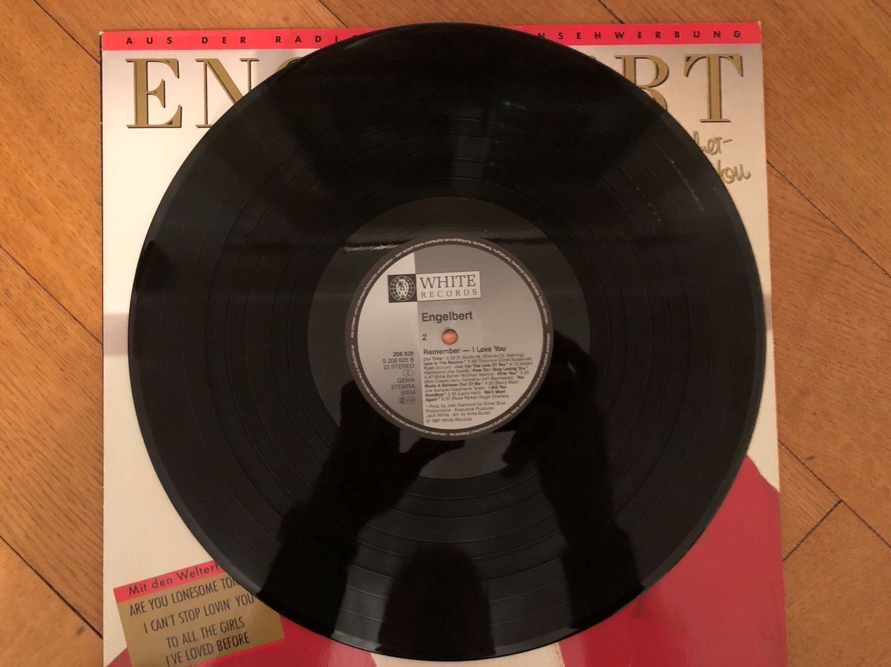Dischi in vinile: LP. Engelbert. Remember I Love You – Usato da Basel venduto da Cambes 3