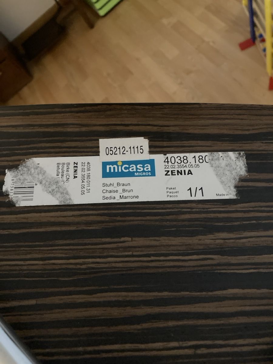 Micasa Sedie: 2 x Holzstuhl – Usato da St. Gallen venduto da rbr_n6nh 3