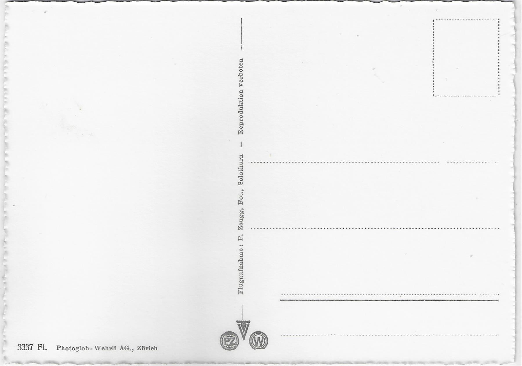 Cartoline postali: Flugaufnahme Zuchwil SO – Usato da Ettingen venduto da Kartenplanet 1
