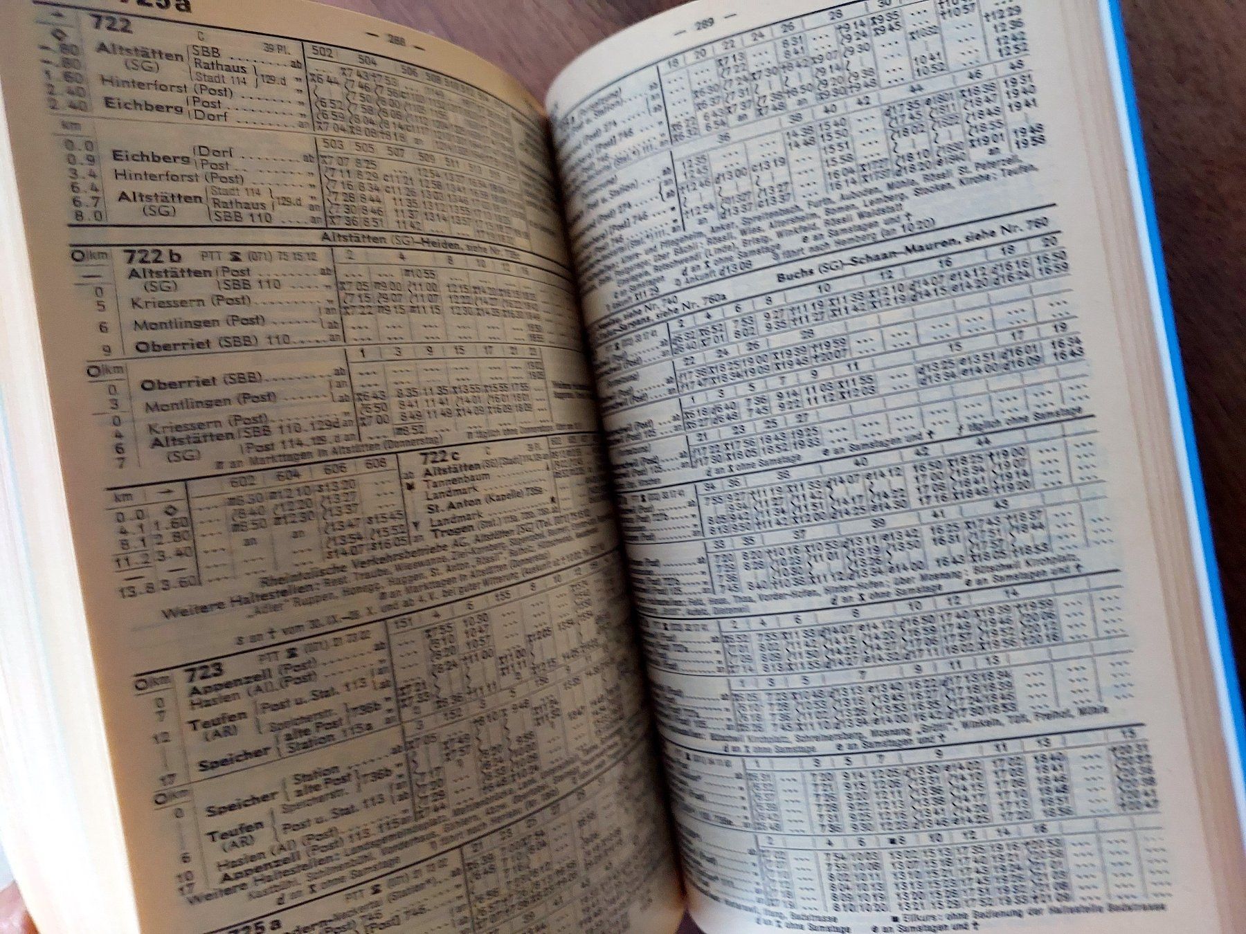 Libri: Amtliches Kursbuch Schweiz 1979/80 – Usato da Schönenwerd venduto da Steidi 5