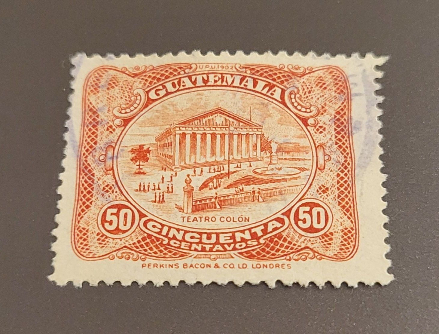 Tutti i francobolli: Guatemala 1926 alte briefmarke – Usato da St Gallen venduto da Stampsalshobby