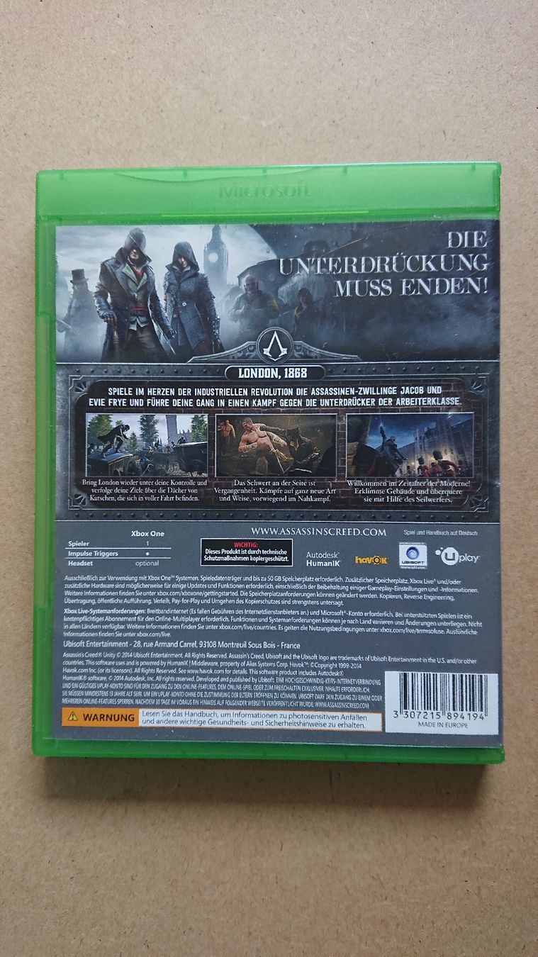 Giochi: Assassin's Creed Syndicate Special Edition Xbox One – Usato da Chur venduto da FreakofRarity 1