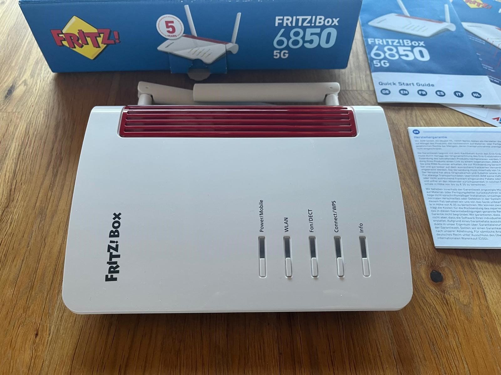 Fritz Modems & Router: Fritz!Box 6850 5G Router gebraucht – Gebraucht aus Mauren von lotus_46 1